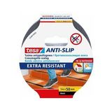 Tesa 5 mt 50 mm Siyah Zemin Güvenliği İçin Kaydırmaz Bant