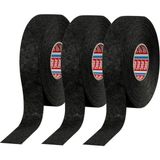Tesa 51608, 25 M x 19 mm Yapışkan Kablo Bezi Bandı Orijinal Isoband 3 Parça Paket - Çok Renkli