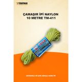 Tesa Çamaşır İpi Naylon 10 Metre TM-411 | Dayanıklı ve Çok Amaçlı Asma İpi