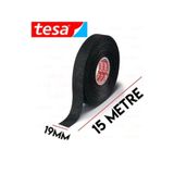 TESA Tesa 19 mm x15 mt Siyah Yanmaz Kumaş Kablo Sarma Bant