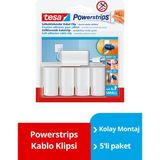 Tesa Tesa® Powerstrips Kablo Klipsi