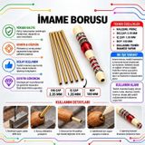 Tesbih İmame Borusu - Dış Çap 2.35 Mm - 10 Adet İşleme Ekipmanı Metalik