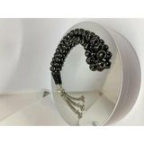 Tesbih TSBH0086BC Kararmaz Metal Püsküllü Prinç Işlemeli Küre Kesim Rus Oltu Tesbih - Renkli