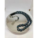 Tesbih TSBH0139HK 925 Ayar Gümüş Püsküllü Oltu Tesbih