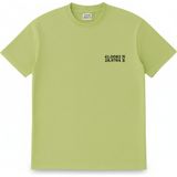 Tesbihane Kişiye Özel Nakışlı Yakası Biyeli Kısa Kollu Bisiklet Yaka Premium Mint Yeşili Oversize Tişört 2xl