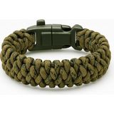 Tesbihane Pusulalı Çakmaklı Paracord Bileklik Anahtarlık - Avcı Kamuflaj Desen - Kamp ve Doğa Sporları Için - Renkli
