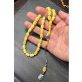 TESBİHKENTİ Güzel Çekimli 3'lü Set Beyrut Toz Kehribar Tesbih