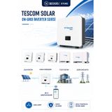 Tescom Inv3025ns İnverter Solar On-Grid 3 / 3P 25Kw 2Xmppt Wıth Dc Breaker+Wi-Fi Monıtorıng / Smartphone App Inv3025ns
