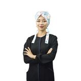 Tesettür Beyaz Diş Temalı Diş Hekimi, Diş Doktoru, Diş Teknisyeni Cerrahi Tesettür Bonesi