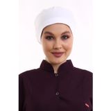 Tesettür Bone - 101 Beyaz