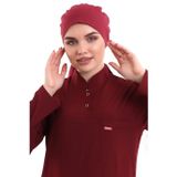 Tesettür Bone - 4809 Bordo
