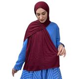 TESETTÜR GİYİM BORDO RENGİ PENYE ŞAL (BORDO)