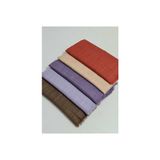 Tesettür Hijab 5'li Flamlı Pamuklu Yazma Eşarp 100X100CM - Çok Renkli - 100 x 100 cm