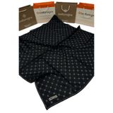 Tesettürnağme Soft Pamuk Eşarp TN2001 Monogram Siyah-Beyaz-02