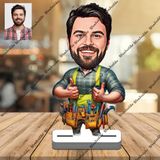 Tesisat Ustası 3d Ahşap Biblo,sevgiliye Hediye,doğum Günü Hedi