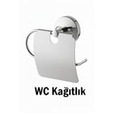 tesitay WC Kağıtlık Tuvalet Kağıtlığı Krom Renk
