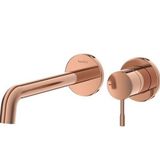 Teska Atlas Ankastre Rose Gold Lavabo Bataryası
