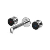 Teska Grande Shine Ank. Lavabo Bataryası-Krom&siyah Cam