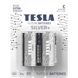Tesla Silver C Alkalin Orta Boy Pil 1,5V LR14/MN1400-2'li Paket