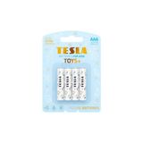 Tesla Toys AAA İnce Kalem Pil 1.5V LR03 MN2400 Alkalin 4’lü Paket – Çocuk Oyuncaklarına Özel, Uzun Ömürlü - 4'lü