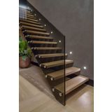 Teslamix Koridor Basamak Merdiven Kare Spot Lamba Aydınlatma8cm X 8cm (GÜN IŞIĞI)