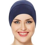 Tesmay Bez Mayo Kumaşı Saç Çekmeyen Yüzücü Bonesi - Standart - Lacivert