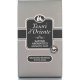 Tesori d'Oriente Bar Soap Tesorı D'orıente 125 gr Whıte Musk-Beyaz Misk Içerikli Sabun - beyazmisksabun