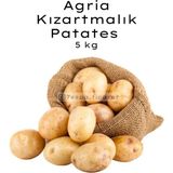Tespa Ticaret Agria Kızartmalık Patates 5 kg | Doğal Yerli Agria Patates | Restoran Kalitesi