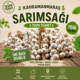 Tespa Ticaret Kahramanmaraş Sarımsağı Iri Boy Duble 1 kg - Yerli Üretim Doğal Taze Sarımsak