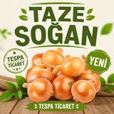 Tespa Ticaret Yemeklik Taze Soğan 5 kg