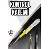 Test Cihazı Kontrol Kalemi Çift Başlıklı Şeffaf Elektrik Testi