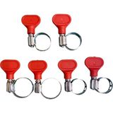 Test Kelebek Sapli Hortum Kelepçe (8.5 Mm) 10-16 2 Adet / 2 Adet 12-20 / 2 Adet 16-25 Toplam 6 Adet