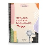 Testfen Yayınları Her Gün Yeni Bir Başlangıç-Motivasyon Ajandam-Tarihsiz Ajanda(Sticker ve Emoji İlaveli)