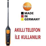 Testo 405I Akıllı Telefon ile Kullanılabilen Hot Wire Anemometre - Yok
