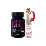Testozone 1 Kutu Erkeklere Özel L-Argininli Lepidyumlu + Afrodizayn Masaj Yağı 30 ml