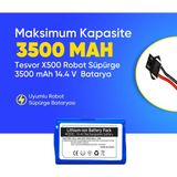 Tesvor X500 3500 mAh Robot Süpürge Batarya