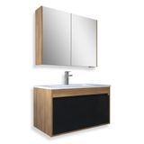 Teta Home Mersin 80 Cm Mdf Banyo Dolabı Seti