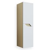 Teta Home Napoli Mdf Banyo Boy Dolabı Krem-Beyaz