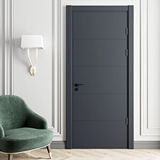 Teta Home Spil Amerikan Panel Kapı 77x203 Cm Oda Kapısı Antrasit