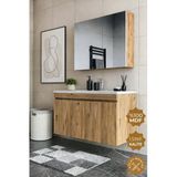 Teta Home Tokyo 100 Cm Mdf Banyo Dolabı Seti Atlantik Çam