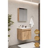Teta Home Tokyo 55 Cm Mdf Banyo Dolabı Seti Çok Renkli