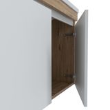 Teta Home Tokyo 65 cm Beyaz Mdf Banyo Dolabı Seti + Boy Dolabı