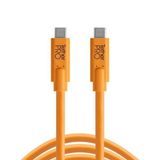 Tether CUC03-ORG Tools USB-C to USB-C Kablo 1 m Turuncu Kablo