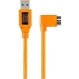 Tether Tools Usb 3.0 To Usb 3.0 Micro-B 5-Pin Dik Açılı 50 Cm Bağlantı Kablosu
