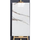 Tetik 10 Adet 30X60 Cm Beyaz Gold Mermer Kendinden Yapışkanlı Duvar Paneli