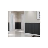 Tetik 5 Adet 70X77 Cm Siyah 0,54M² 3D Dekoratif Kendinden Yapışkanlı Esnek Duvar Paneli, Siyah, 70 X 77