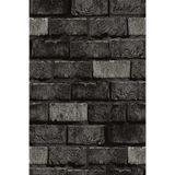 Tetik Bien Exclusive Taş Desenli Duvar Kağıdı 6410, Siyah, 100 X 110
