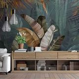 Tetik Duvar Kağıtları 3 Boyutlu Duvar Görseli Duvar Kağıdı 250x450 YEŞİL
