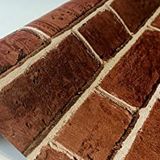 Tetik Duvar Kağıtları GOLDEN POİNT TUĞLA DESENLİ DUVAR KAĞIDI 106 x 10 kırmızı