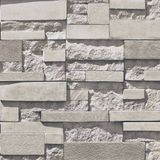 Tetik Duvar Kağıtları GOLDEN TAŞ DESENLİ DUVAR KAĞIDI 13151 0.53 x 10 AÇIK GRİ